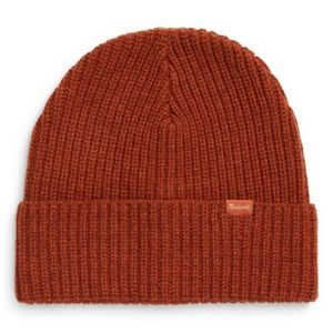 Madewell 100% Merino Wool Chunky Cuff Beanie - Faded Rust